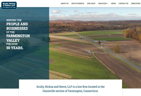 Scully, Nicksa and Reeve, LLP is a law firm located in the Unionville section of Farmington, Connecticut